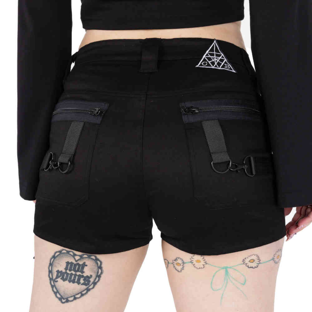 Chemical Black - Kindra Shorts - Black